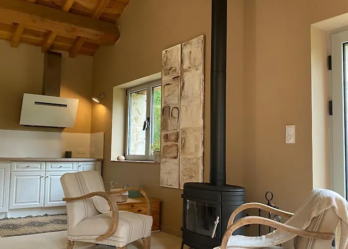 Mas Cevenol Entier Avec Jardin Et Piscine